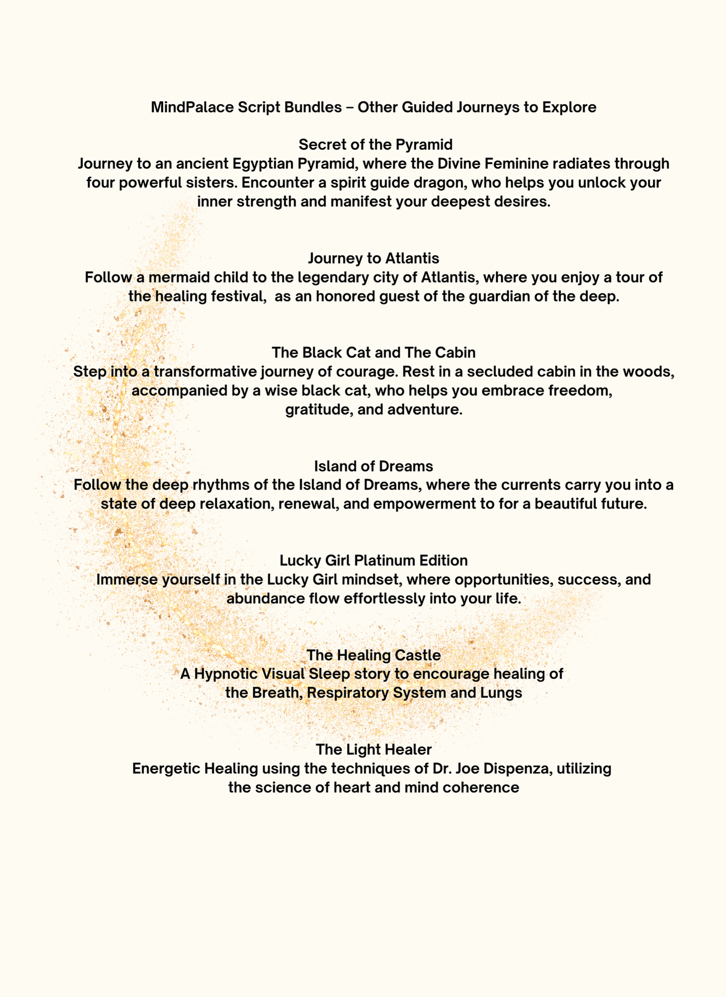 Dream Portals from MindPalace: Healing 3 Pack for Total System Reset