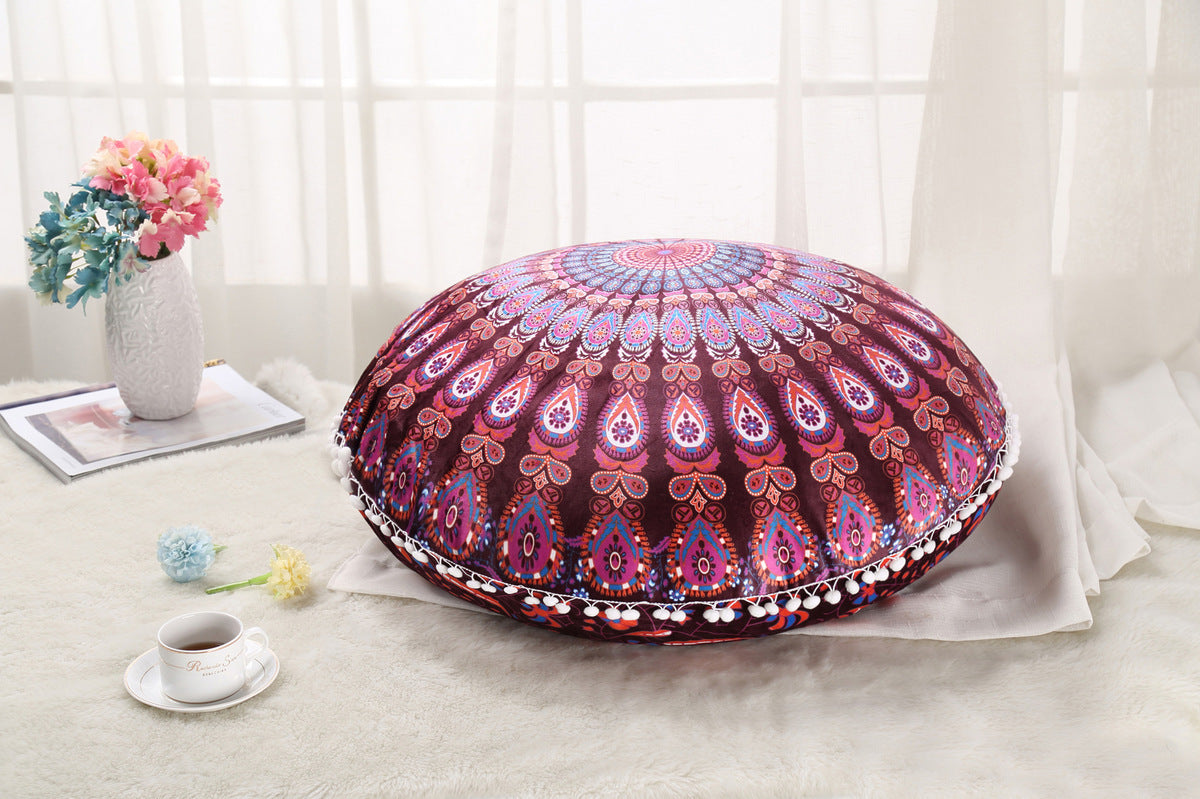 Colorful Mandala Meditation Cushions