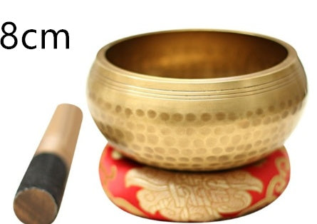 Golden Lotus Meditation Bowl