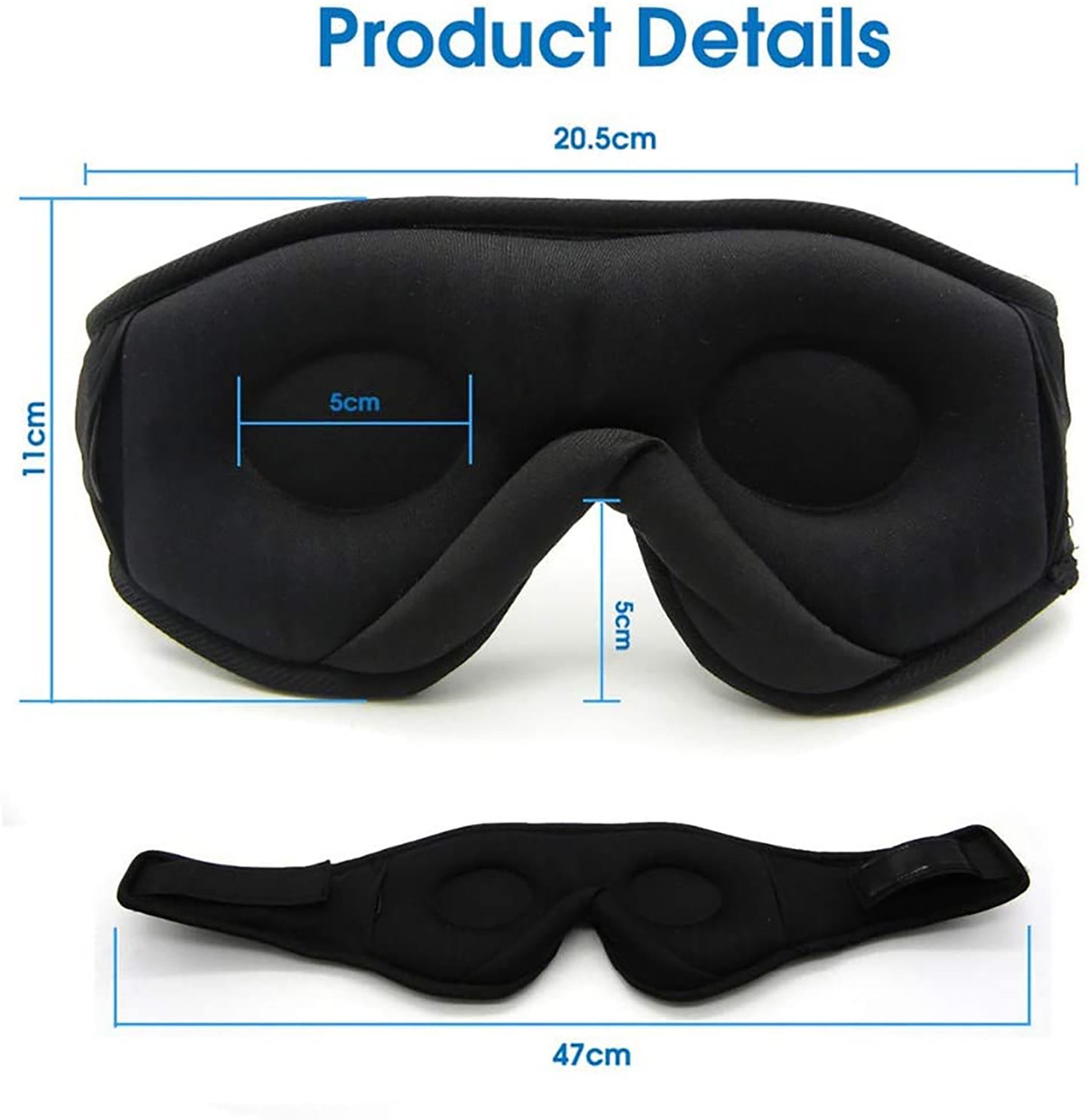Sleep Essentials: Bluetooth Eye Mask