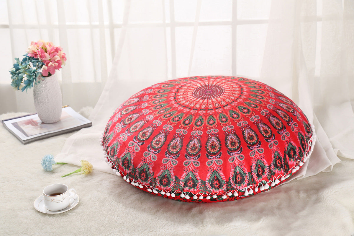 Colorful Mandala Meditation Cushions