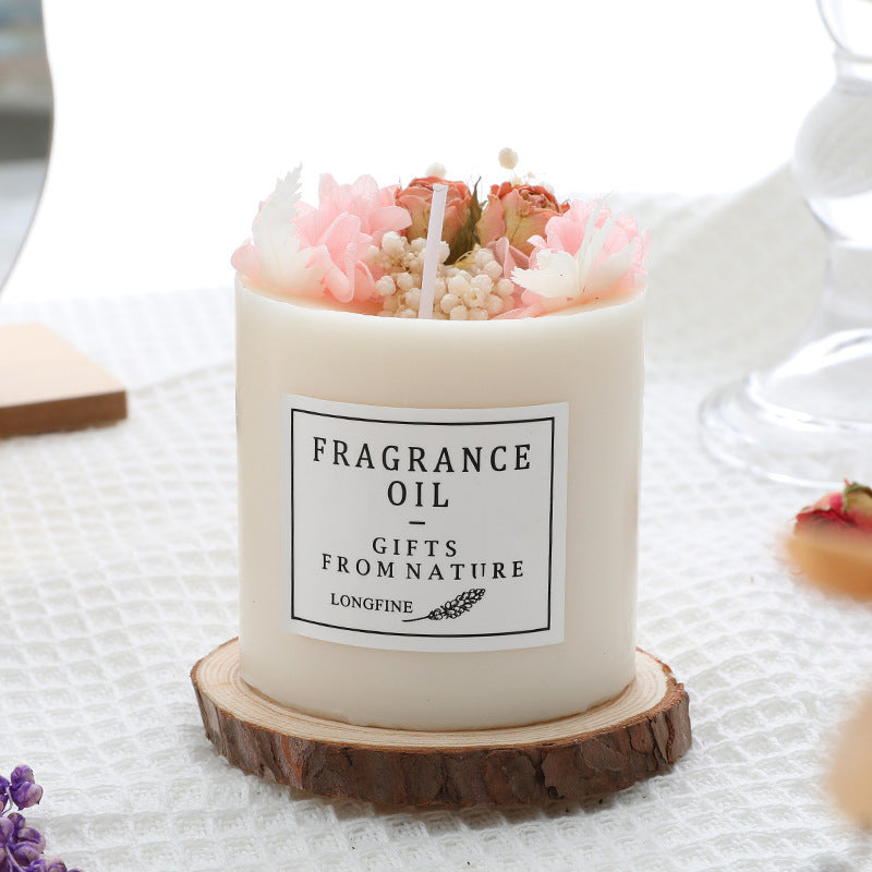 Dried Flowers Scented Candles
