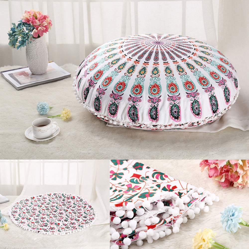 Colorful Mandala Meditation Cushions