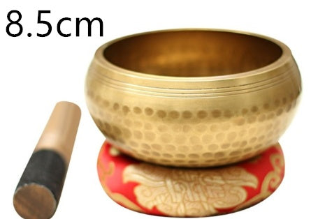 Golden Lotus Meditation Bowl