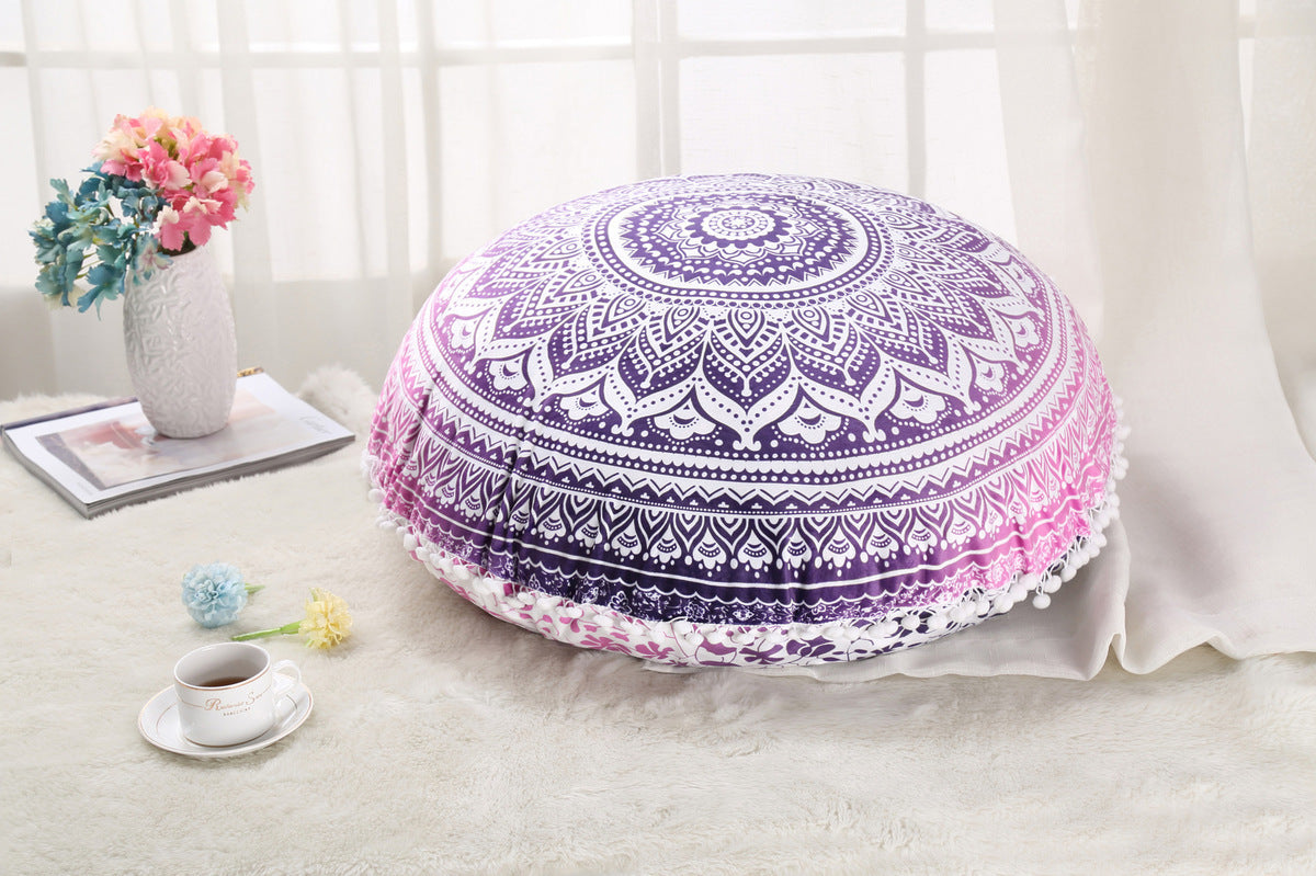 Colorful Mandala Meditation Cushions