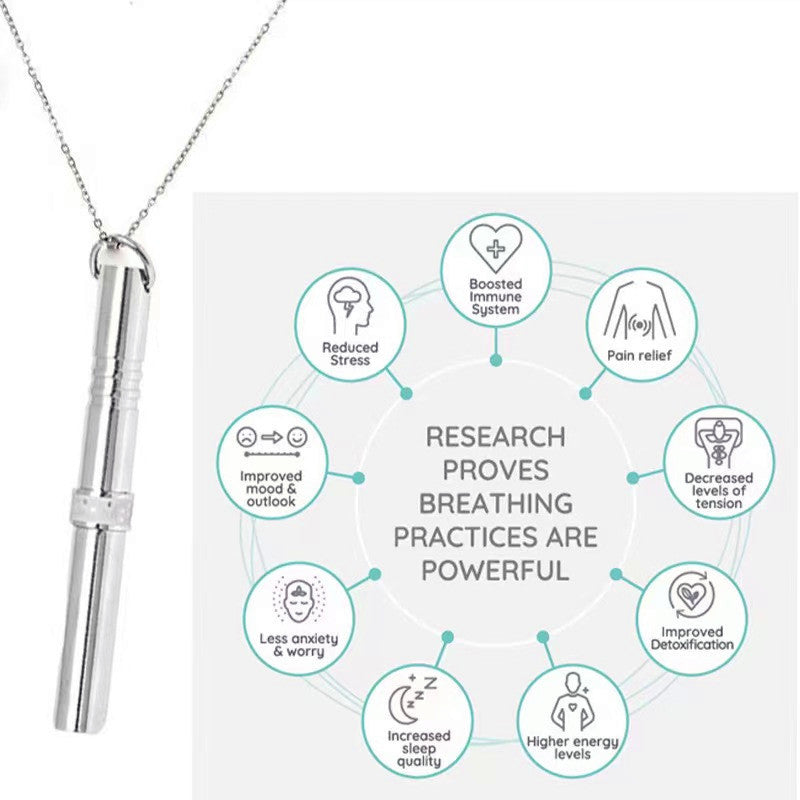 Mindfulness Breathing Necklace