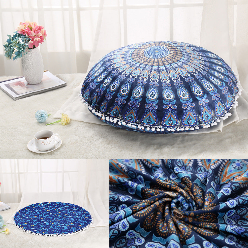 Colorful Mandala Meditation Cushions