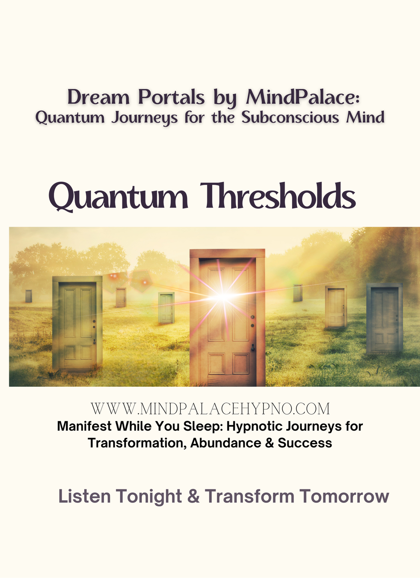 Dream Portals from MindPalace: Quantum Thresholds
