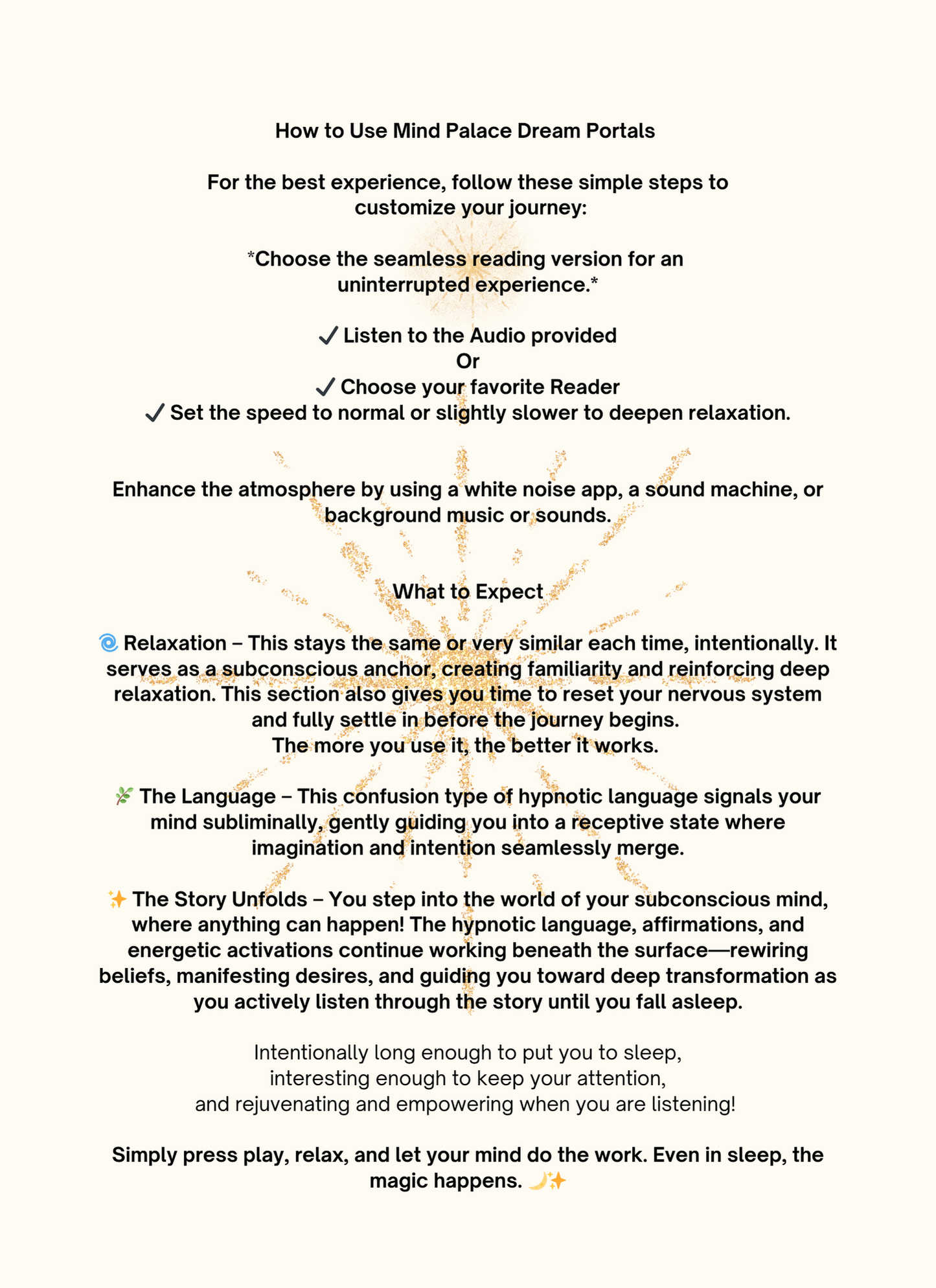 Dream Portals from MindPalace: Healing Castle