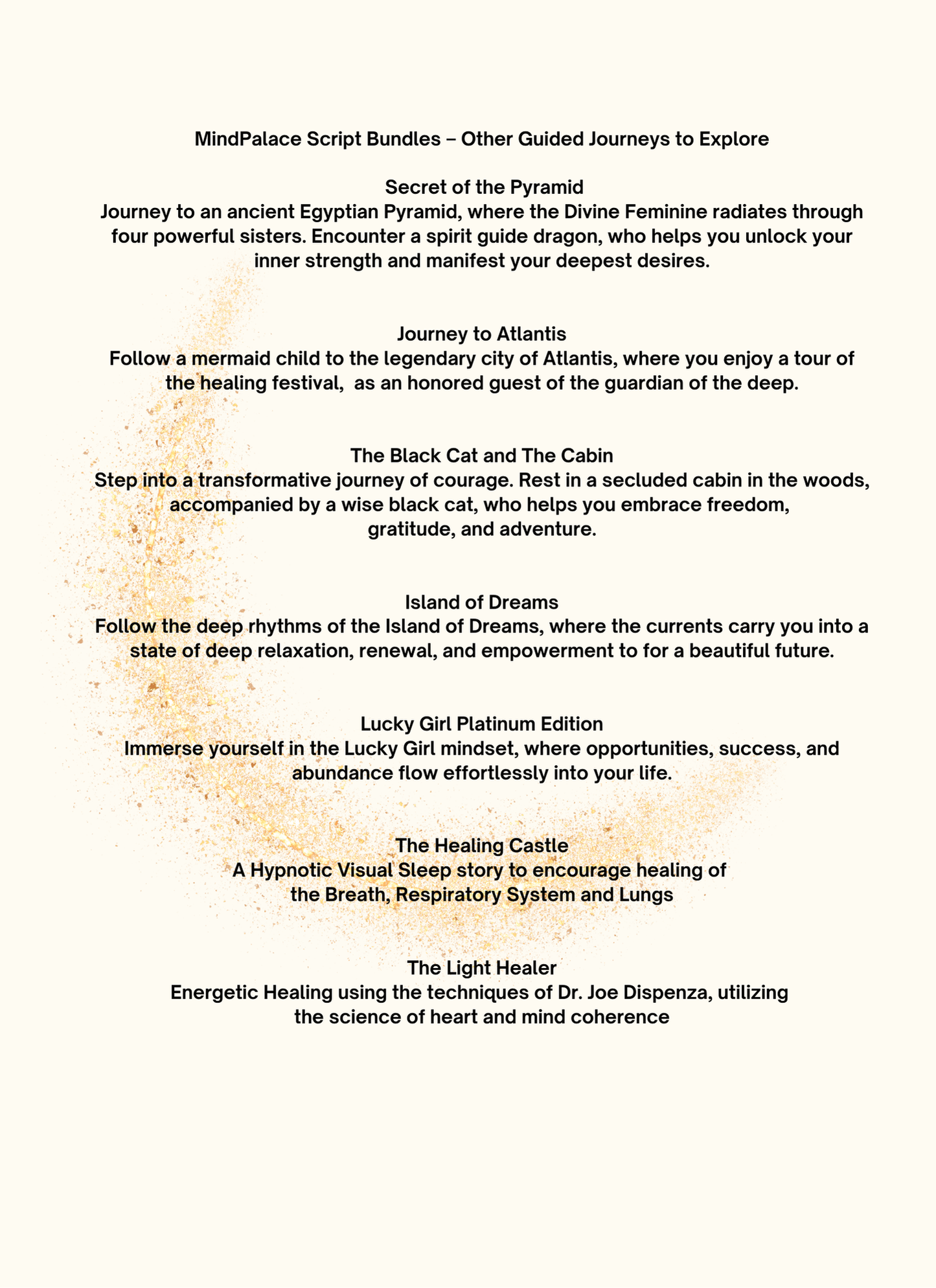 Dream Portals from MindPalace: Temple of Light