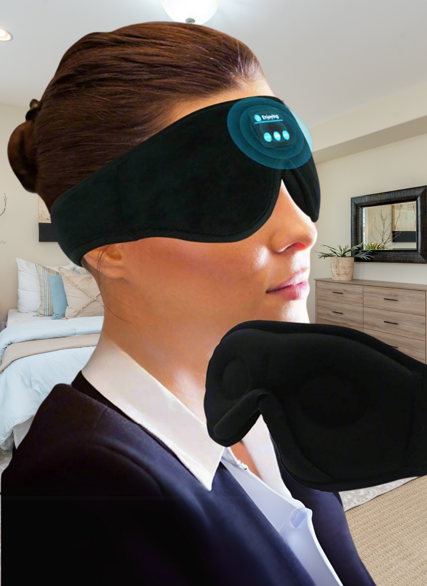 Sleep Essentials: Bluetooth Eye Mask