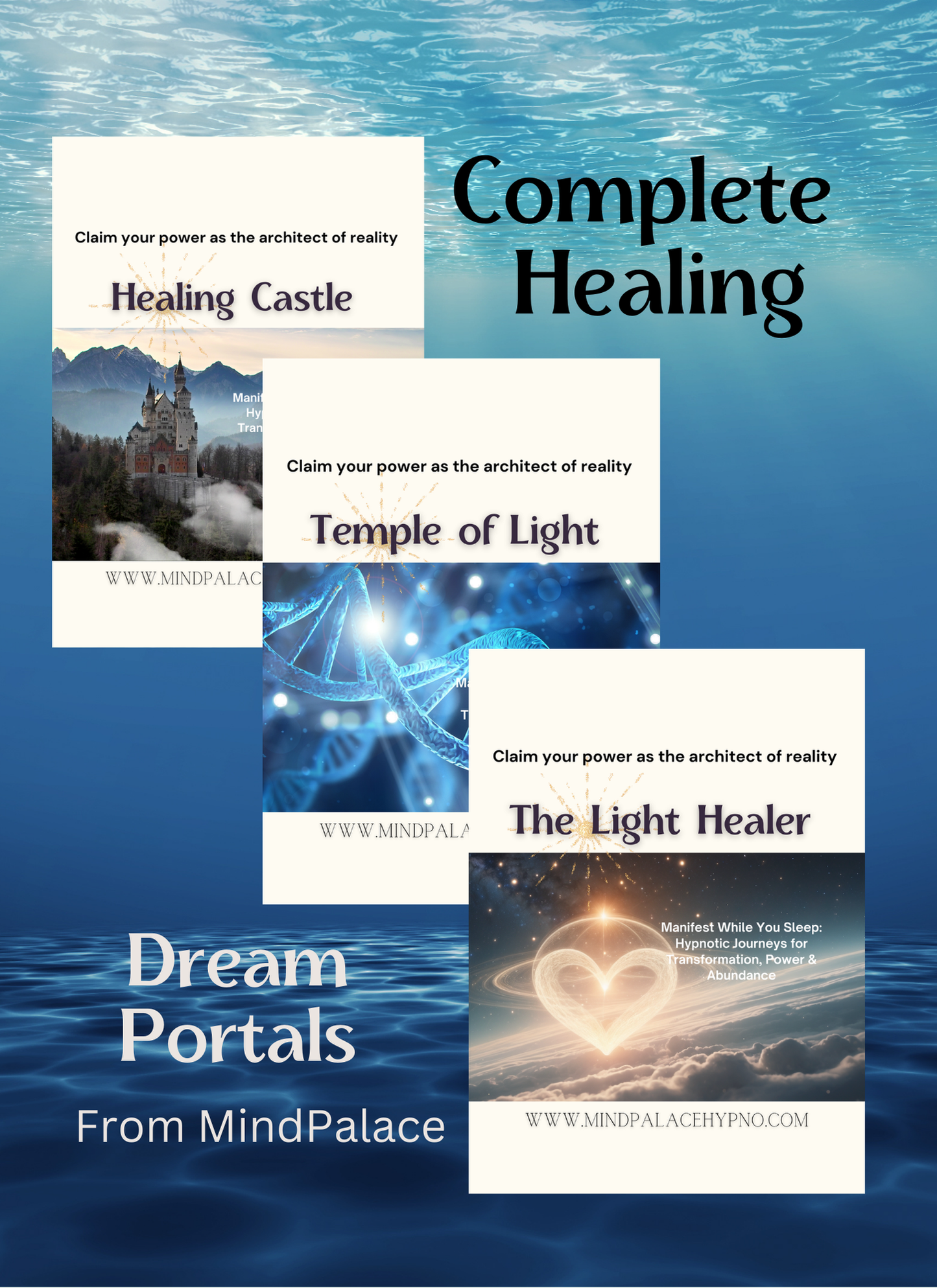 Dream Portals from MindPalace: Healing 3 Pack for Total System Reset